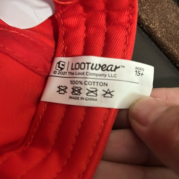 Home Alone Little Nero’s Pizza Red Baseball Snapback Cap - Picture 5 of 5